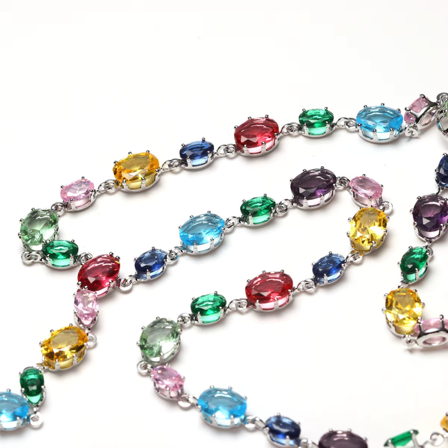 YUYAN Schmuckset, Damen, Zirkonia - Bild 5