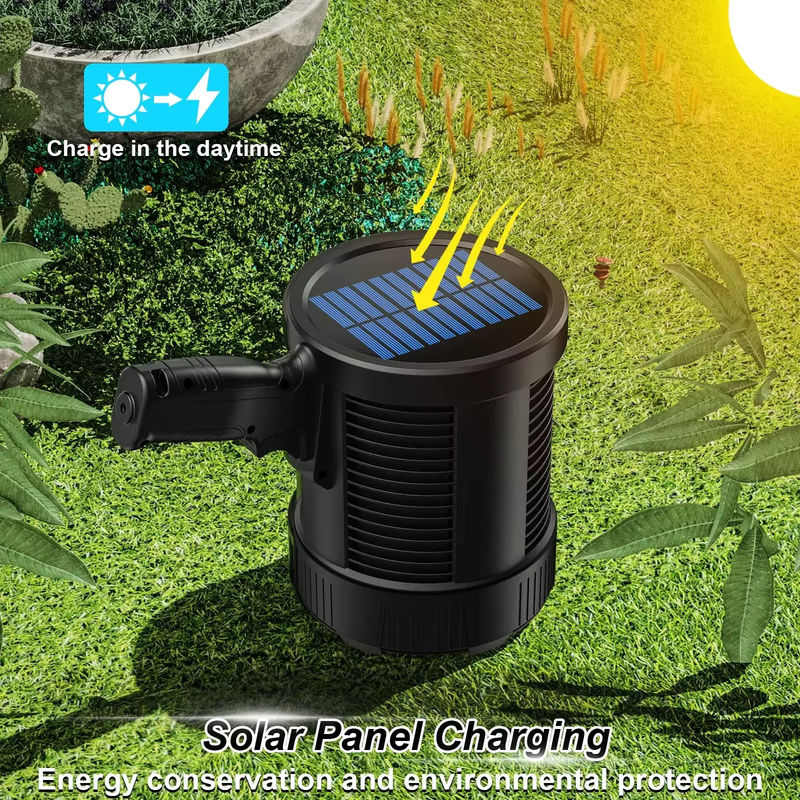 ESMARTER Solar LED Strahler Schwarz für den Außenbereich - Bild 2