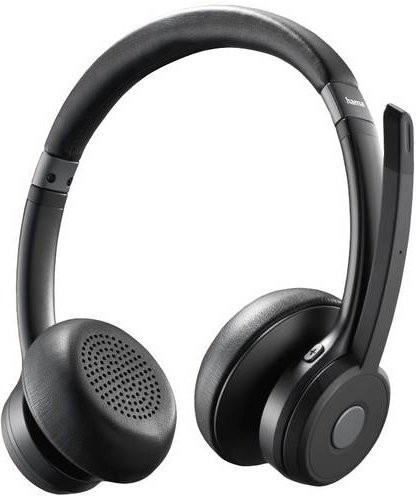 Hama BT700 On-Ear Bluetooth Headset Schwarz mit USB-C - Bild 1