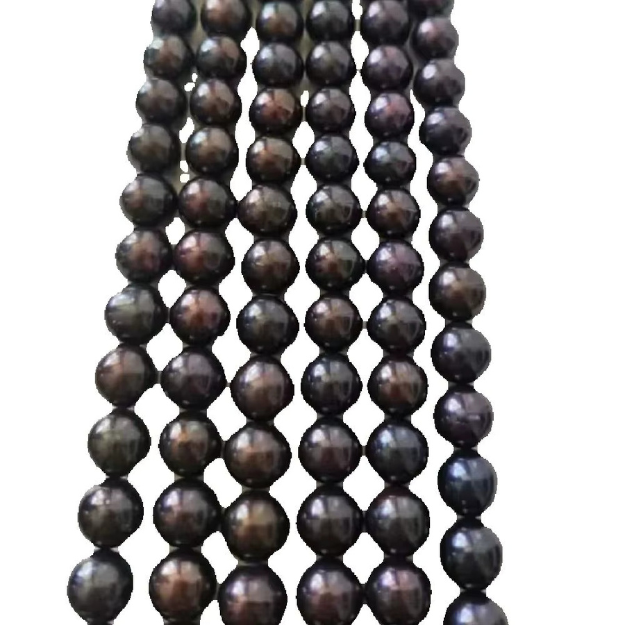 Tahiti-Naturperlenkette 14 Karat, 10-11 mm, 18 Zoll, Unisex - Bild 4