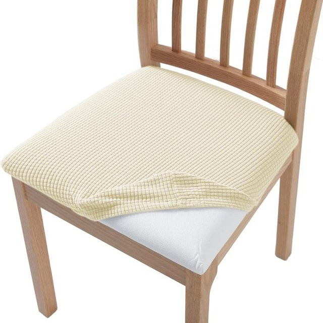 Bestbags Stretch-Stuhlsitzbezüge aus Jacquard, abnehmbare und waschbare Sitzschutzkissen für Esszimmerstühle - Bild 1