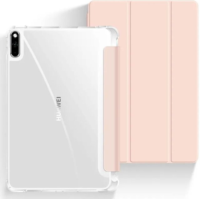 Intelligente Tablet-Hülle für Lenovo Tab M11 TB330F, P11 Xiaoxin Pad 11 und P11 Pro mit Stifthalter in Rosa - Bild 1