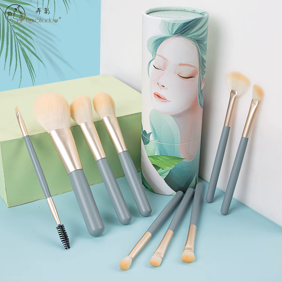 Ronshadow Make-up Pinsel Set, 9 Stück, Unisex - Bild 1