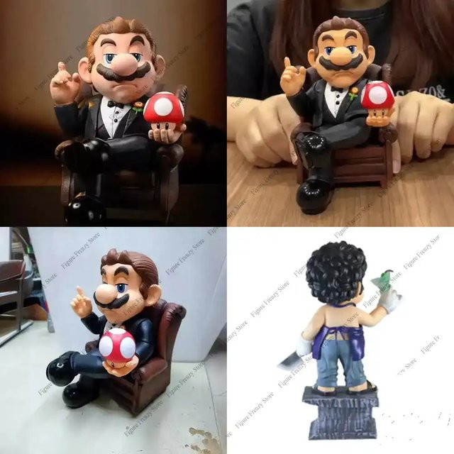 Super Mario Actionfigur, Kunststoff, 16 cm - Bild 1