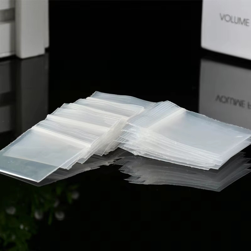100 Stück Mini Ziplock Plastiktüten transparent wiederverschließbar für Schmuck und Kleinteile - Bild 6