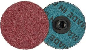 Klingspor Quickchange Disc QMC 412 Schleifscheibe Rot Korn 120 - Bild 1