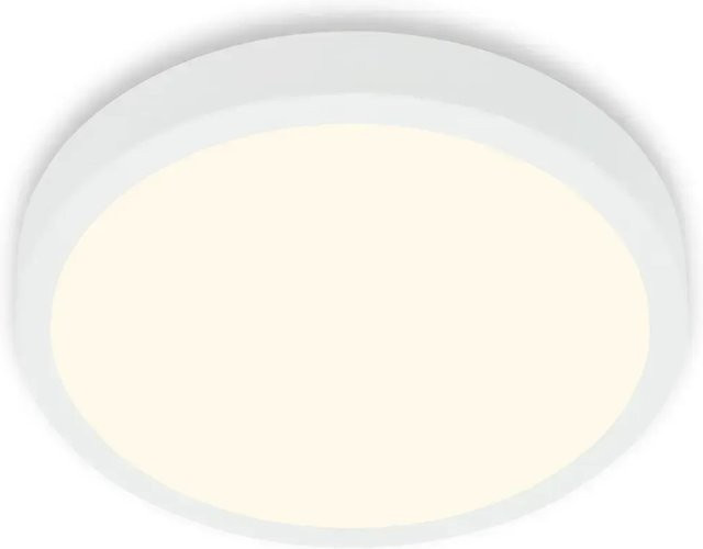 Brilo LED-Deckenleuchte Runa in Weiß mit 16 W und warmweißem Licht - Bild 1
