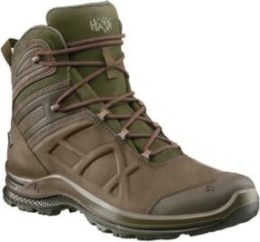 HAIX BLACK EAGLE Nature GTX MID Wanderschuh aus Nubukleder in Braun-Grün, Größe 42 - Bild 1