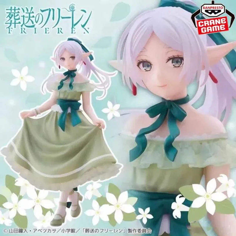 Bandai Frieren: Beyond Journey's End Actionfigur Frieren Himmel Kleid-Version in Grün, 19 cm Höhe - Bild 1
