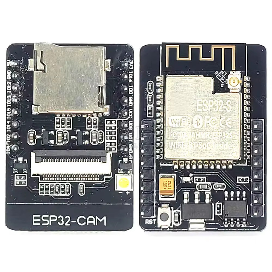 ESP32-CAM Entwicklung Board mit 2,4G Wifi und Bluetooth, Kamera Modul mit 4 MB PSRAM, Schwarz - Bild 6