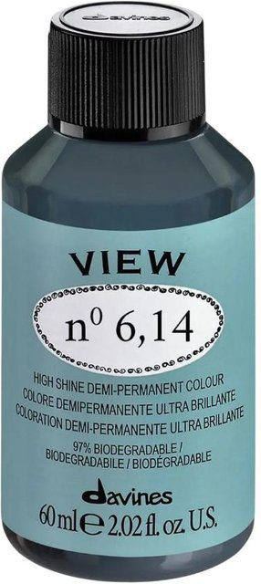 Davines View Demi-permanente Haarfarbe, 6.14, 60 ml, Unisex - Bild 1