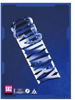 Stray Kids ODDINARY Album Scanning Version in Blau - Bild 1