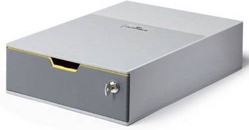 Durable Schubladenbox VARICOLOR 1 SAFE abschließbar A4 Mehrfarbig - Bild 1