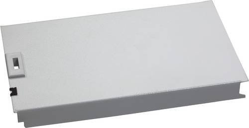 Schneider Electric NSYCTL500DLM Abdeckplatte aus Stahl in Lichtgrau, B: 600 mm, H: 150 mm - Bild 1