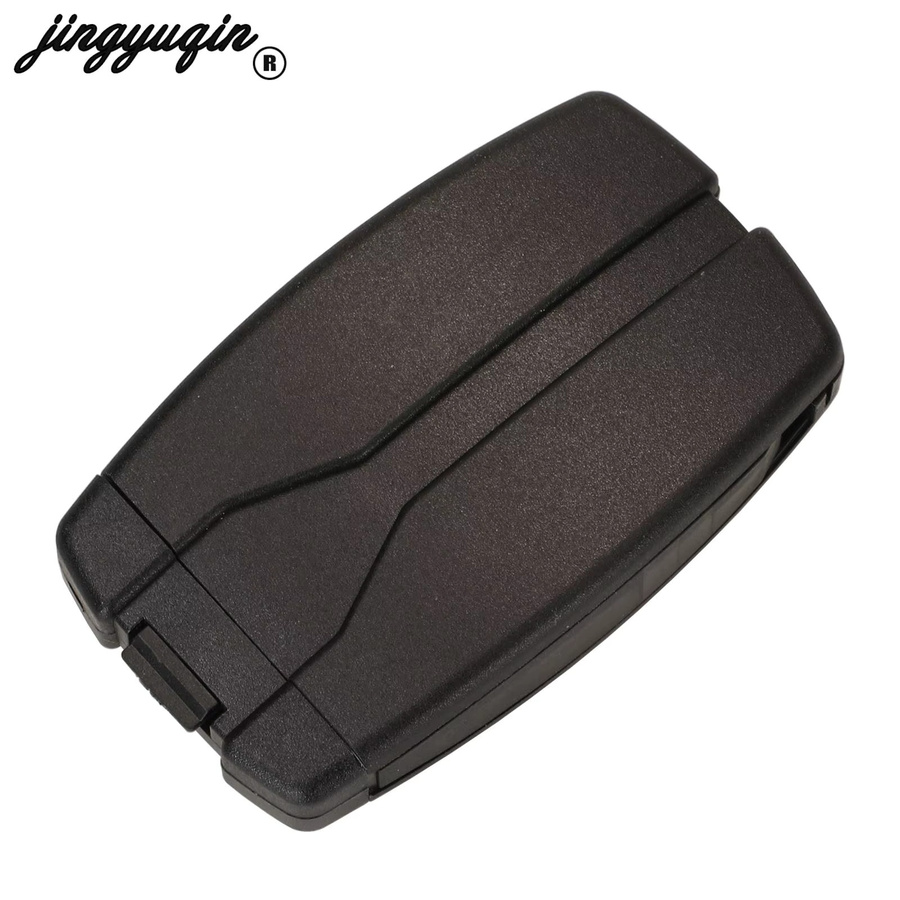 Jingyuqin Auto Fernschlüssel mit 5 Tasten und ID46 PCF7953 Chip für Land Rover Freelander 2, Range Rover Evoque und Discovery 4 in Schwarz (315/433MHz) - Bild 3