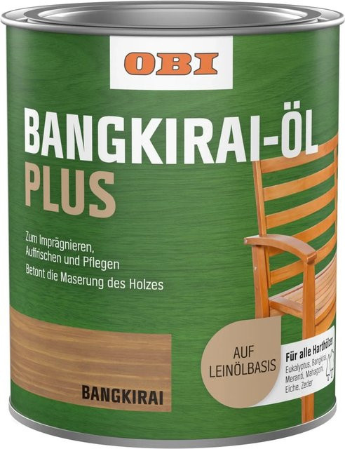 OBI Bangkirai-Öl wasserabweisend, 0,75 l - Bild 1