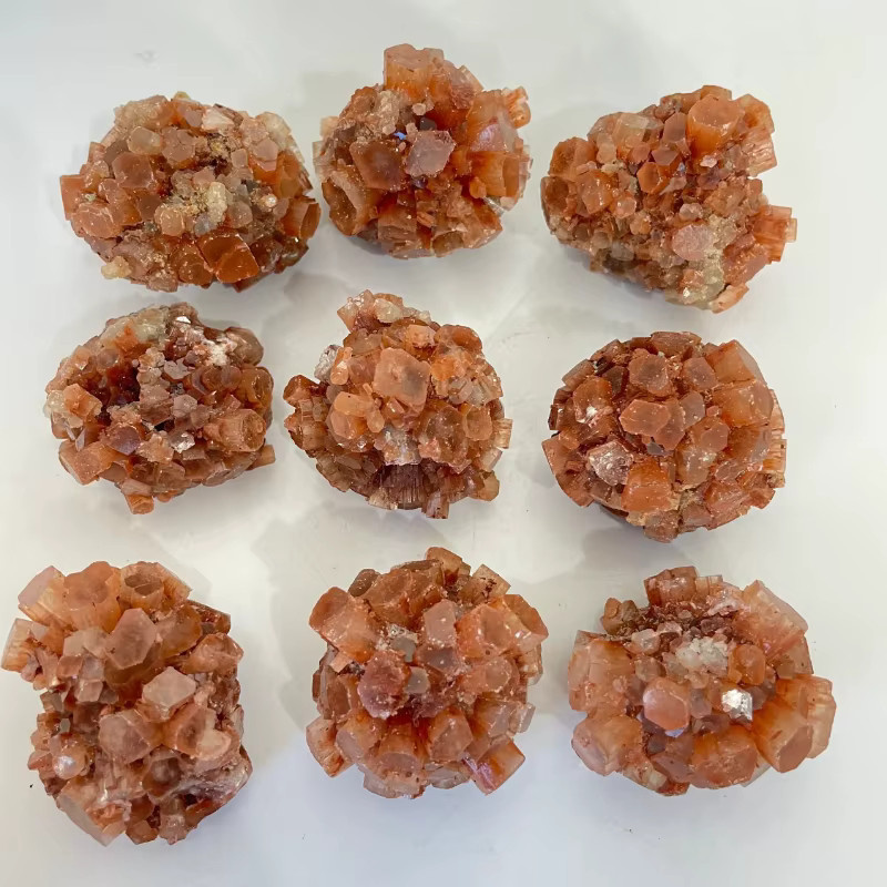 Aragonit-Kristallcluster von CrystalHola als natürliche Mineralprobe und Dekosteine für deine Heimdekoration - Bild 4