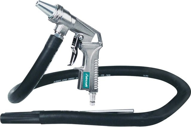 Aircraft Sandstrahlpistole SPS PRO Druckluftpistole in Silber für 5-8 bar und bis zu 0,8 mm Körnung - Bild 1