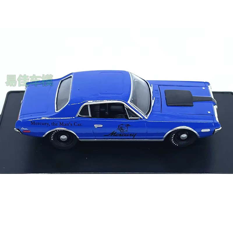 M2 1968 Mercury Cougar R-Code, Automodell, 1:64, Metall, ab 8 Jahren - Bild 3