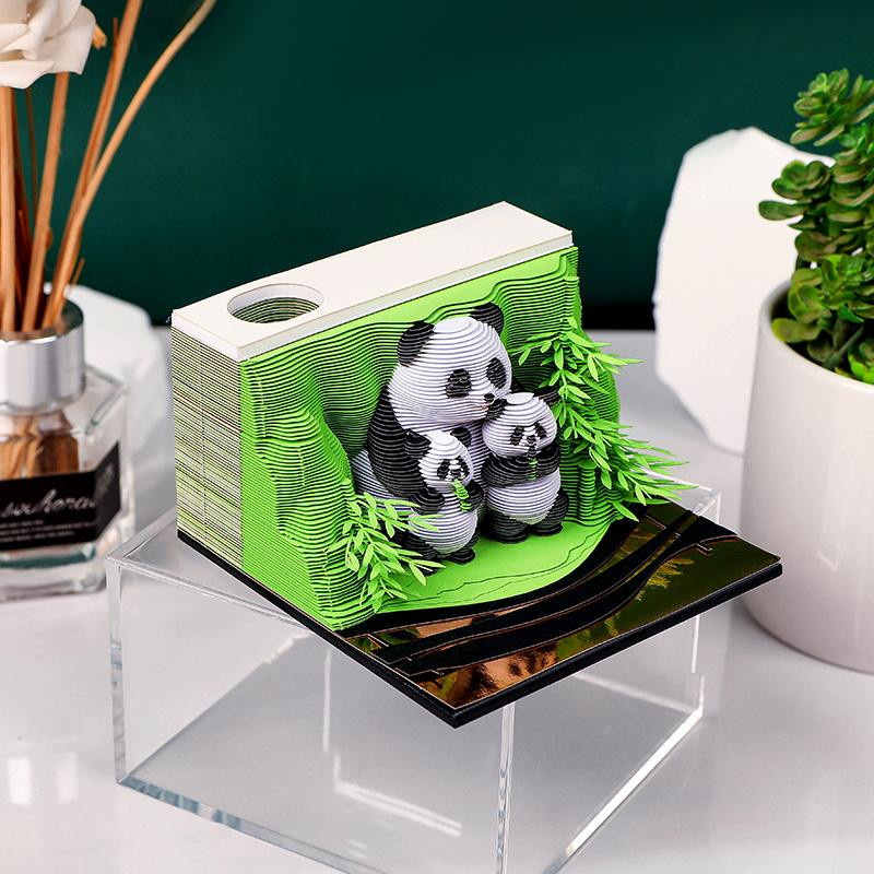 Gardenny 2027 3D Abreißkalender mit künstlerischem Papierschnitz-Design in Multicolour - Bild 4