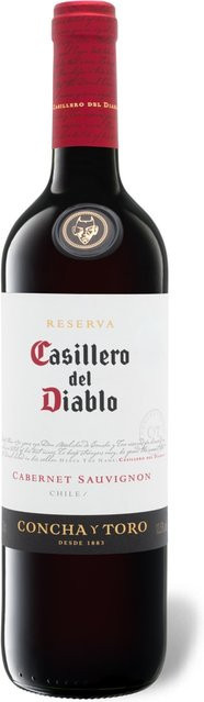 Concha y Toro Casillero del Diablo Cabernet Sauvignon trocken Rotwein 2023 0,75 l - Bild 1