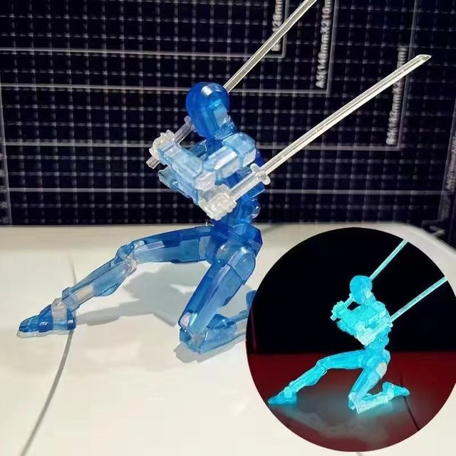 Mitty, Fantasy, Ganzkörper-Mehrgelenk-bewegliche Figur, Blau, mit Zubehör - Bild 1