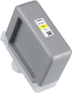 Canon PFI-110 Y Tintenbehälter Gelb 160 ml für imagePROGRAF TX-2000, TX-3000, TX-4000 - Bild 1