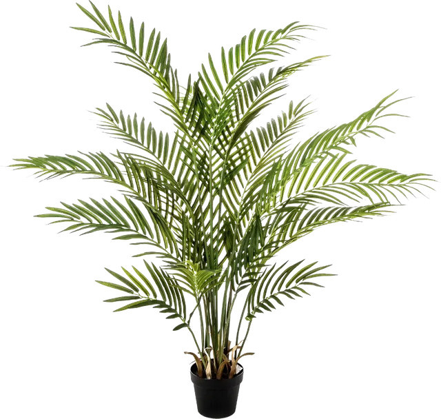 Künstliche Goldfruchtpalme Eva von Aplanta, Höhe: 130 cm - Bild 1