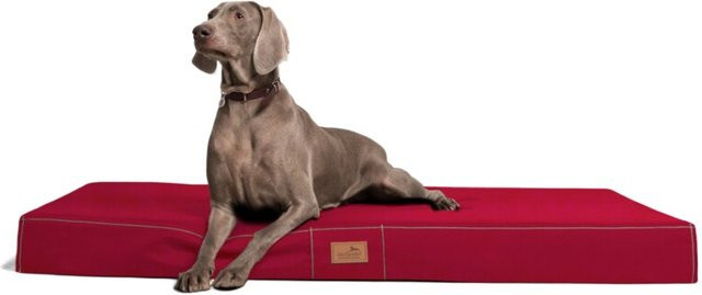 Tierlando HUGO BASIC Hundematratze dunkelrot B: 80 cm, H: 13 cm, T: 100 cm - Bild 1