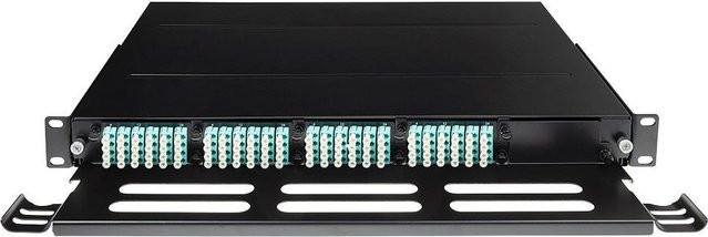ACT Fiber High Density Patchpanel MTP HD 5 GATS in Schwarz (FA2050) - Bild 1
