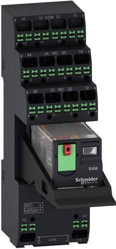 Schneider Electric Miniaturrelais RXM4AB2P7PVP in Schwarz - Bild 1