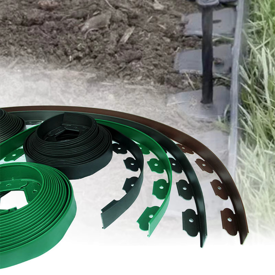 Fdit Landschaftskanten-Set in Grün mit 30 Spikes zur einfachen Installation und flexiblen Gestaltung deines Gartens - Bild 2