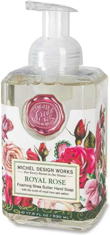 Michel Design Works Handseife Royal Rose Schaum, 530 ml, Aloe Vera - Bild 1