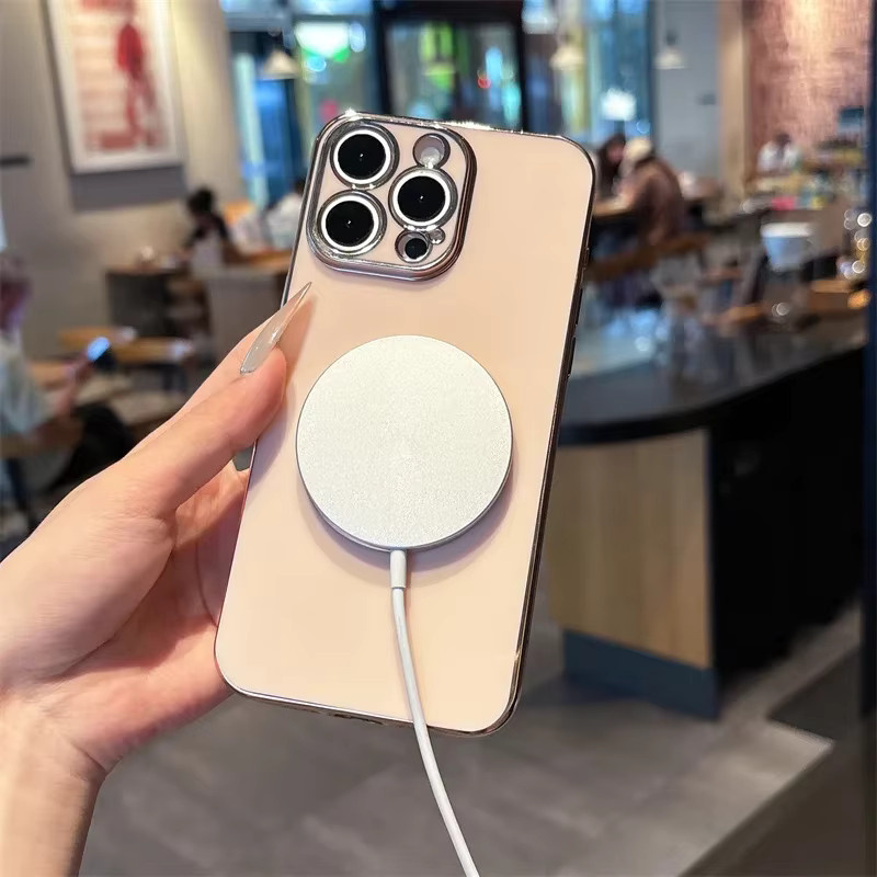 Magnetische Schutzhülle mit Luxus-Beschichtung für Xiaomi Redmi Note und POCO Modelle in Grün - Bild 2
