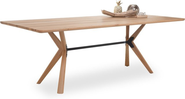 Esstisch Rolf Weber HOMBERG aus Eiche Massiv in Braun, Rechteckig, B/T/H: 95 x 95 x 75 cm - Bild 1