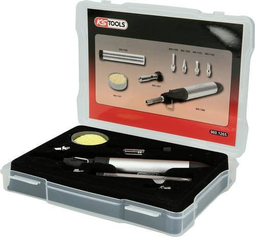 KS Tools Mikro-Löt-Satz, 8-teilig, silber - Bild 1