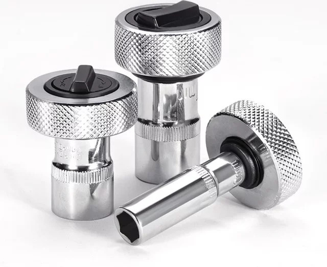 Mini Verstellbarer Ratschenschlüssel aus Aluminiumlegierung in Silber - Bild 1