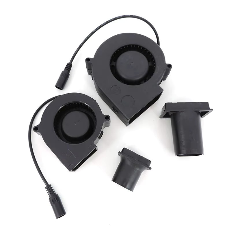 Gakaki Turbo-Luftgebläse für Grill und Holzofen, Schwarz, 5 V oder 12 V DC USB xh2,54 - Bild 4