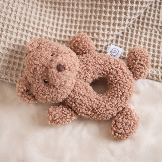 Bieco Kuscheltier Bär mit Rassel, ab 0 Jahre - Bild 1