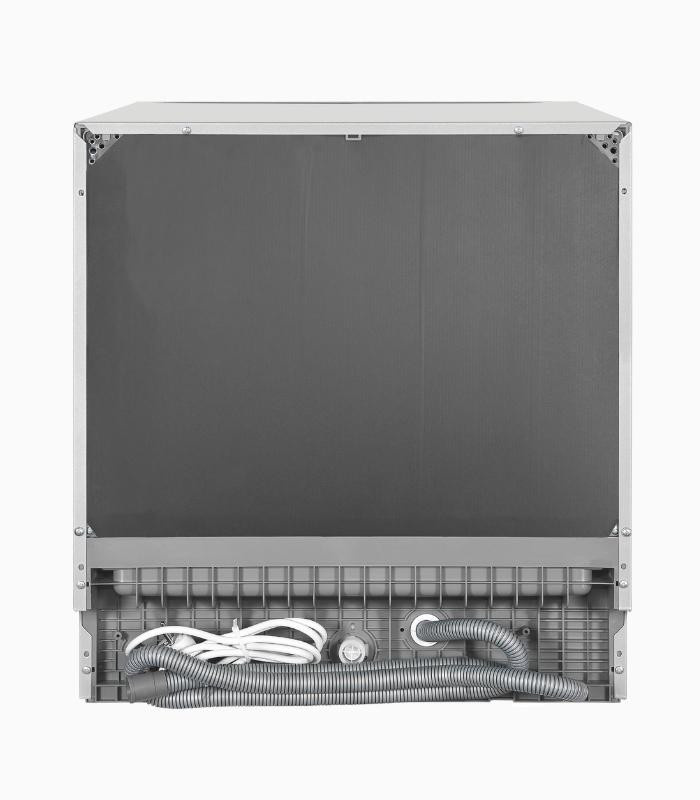 Exquisit Tisch-Geschirrspüler GSP508-030D in Silber, freistehend mit Aquastop und automatischer Türöffnung, B/T/H: 55 x 50 x 59 cm - Bild 3
