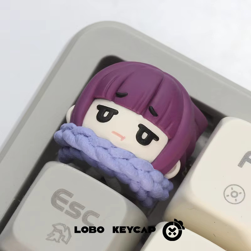 TAKARA TOMY Q-Version Frieren: Beyond Journey's End Anime-Charakter, Tastenkappe, Resin-Esc-Tastenkappen - Bild 2