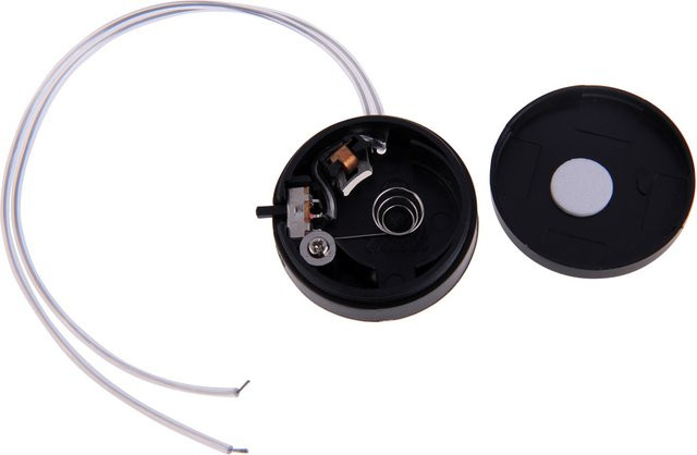 ALLOYSEED Aufbewahrungsbox für CR2032 Batterieknöpfe mit EIN/AUS-Schalter in Schwarz - Bild 1
