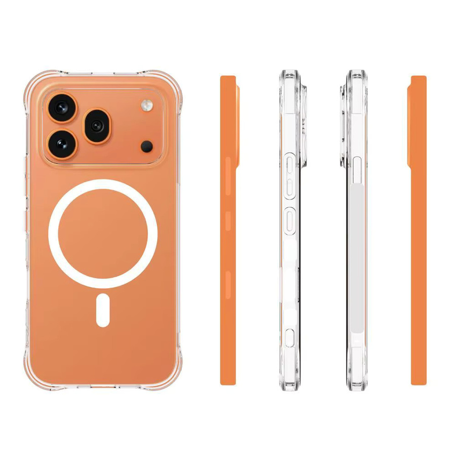 Transparente magnetische Airbag-Schutzhülle für Honor 600 Pro 600 Lite 600 - Bild 3