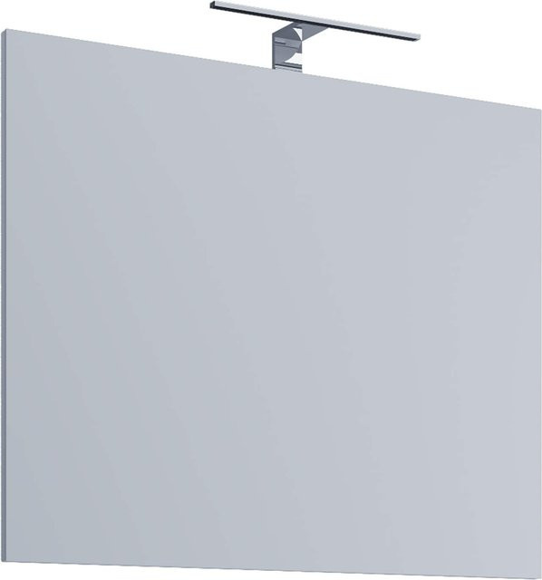 VCM Möbel Badspiegel mit LED-Licht, rechteckig, Weiss, H x B x T: 40 x 60 x 2 cm - Bild 1