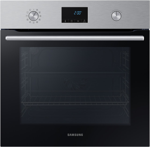 Samsung NV68A1170BS/EF Einbaubackofen in Silver mit 68 l Volumen, Pyrolyse-Selbstreinigung und Heißluftfunktion - Bild 1