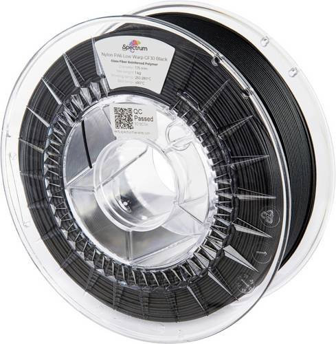 Spectrum Filaments PA6-GF Glasfaserverstärktes Filament 1.75mm Schwarz Matt - Bild 1