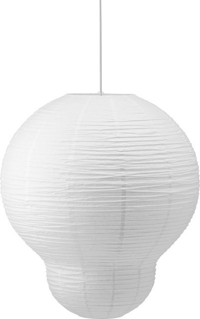 Normann Copenhagen Puff Hängeleuchte Bulb in Weiß aus Reispapier - Bild 1