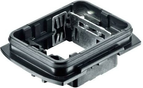 Harting Anbaugehäuse Han in Schwarz, Baugröße 11133000301 - Bild 1