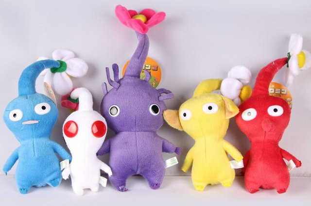 Yiran toy Pikmin Plüschtiere, 5-teiliges Set, ab 14 Jahren - Bild 1