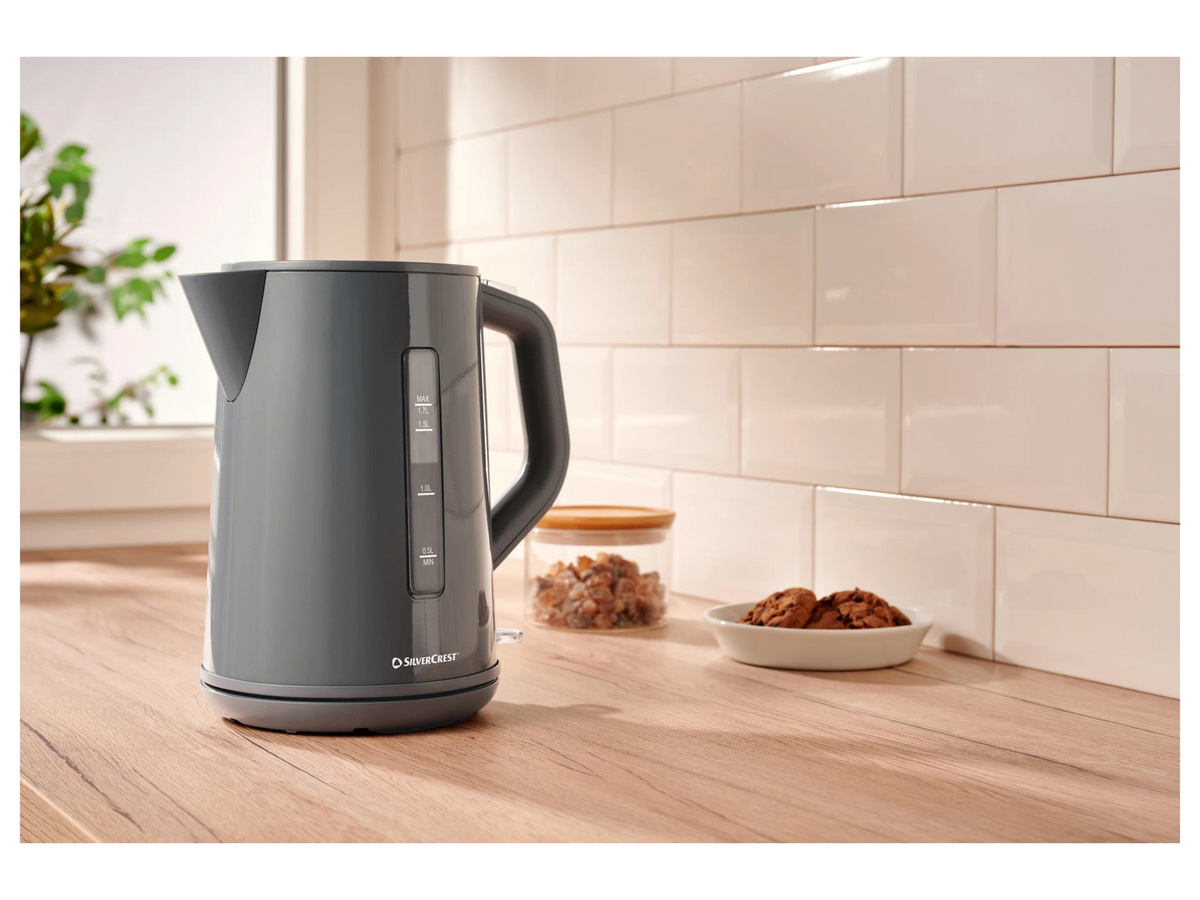 SILVERCREST Wasserkocher SWKC 3000 F4 in Grau - Bild 2